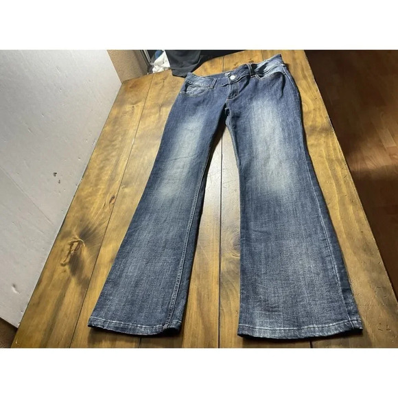 Wrangler Bootcut Blue Jeans Women's Size 11x32 09MWZAH - Picture 1 of 9